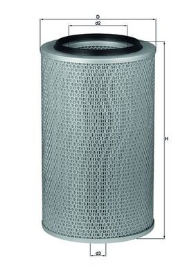 Воздушный фильтр MAHLE LX 227