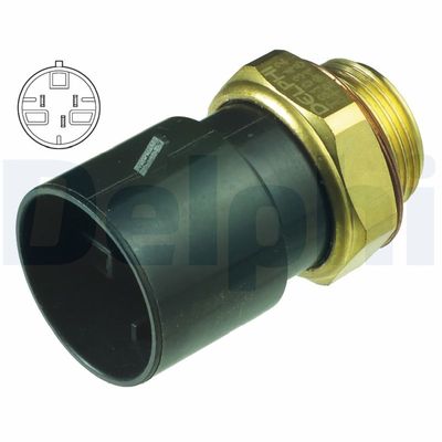 Термовыключатель, вентилятор радиатора DELPHI TS10342