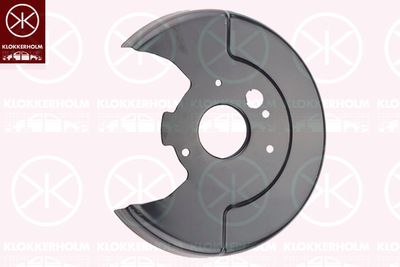 Отражатель, диск тормозного механизма KLOKKERHOLM 1670877