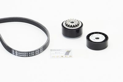 Ķīļrievu siksnu komplekts CONTINENTAL CTAM 4PK1538K1