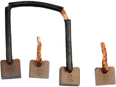 Угольная щетка, стартер AS-PL JSX53-54