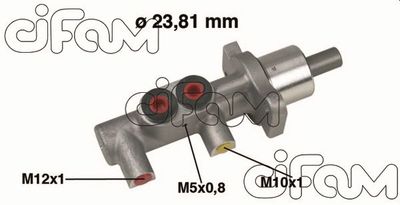 Главный тормозной цилиндр CIFAM 202-382