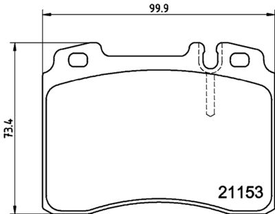 Bremžu uzliku kompl., Disku bremzes HELLA PAGID 8DB 355 008-181