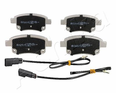 Комплект тормозных колодок, дисковый тормоз ASHIKA 51-00-0308