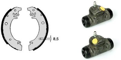 Bremžu loku komplekts BREMBO H 61 020