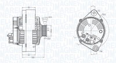 Генератор MAGNETI MARELLI 063731318010