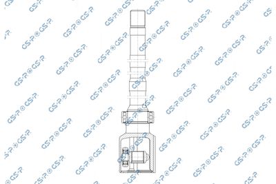 Шарнирный комплект, приводной вал GSP 602459
