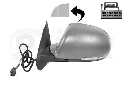 Наружное зеркало VAN WEZEL 7623807