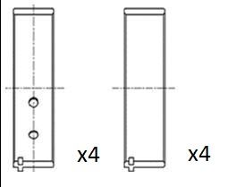 Шатунный подшипник FAI AutoParts BB2049-050