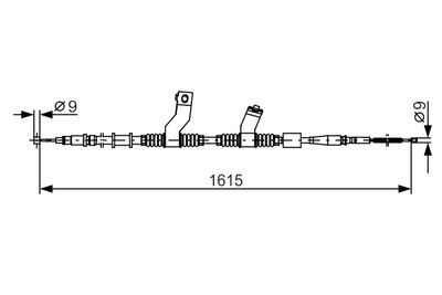 Trose, Stāvbremžu sistēma BOSCH 1 987 482 353