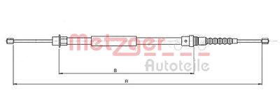 Trose, Stāvbremžu sistēma METZGER 10.6217