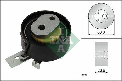 Натяжной ролик, ремень ГРМ Schaeffler INA 531 0938 10