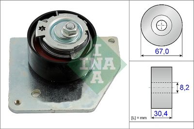 Натяжной ролик, ремень ГРМ Schaeffler INA 531 0858 10