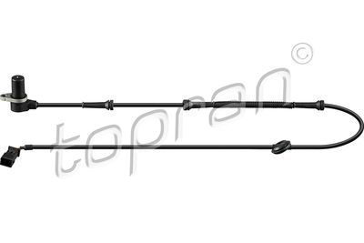 Devējs, Riteņu griešanās ātrums TOPRAN 114 256