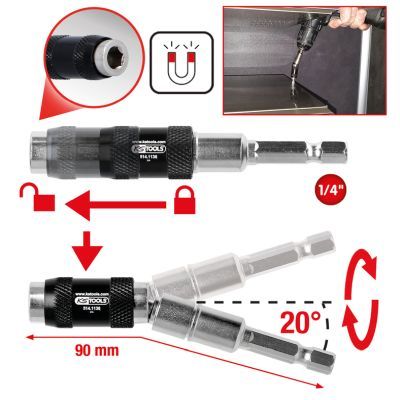 Uzgaļu turētājs KS TOOLS 514.1136