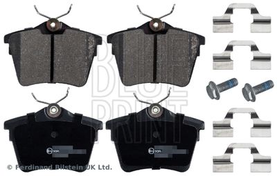 Комплект тормозных колодок, дисковый тормоз BLUE PRINT ADP154219