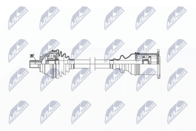 Приводной вал NTY NPW-VW-039