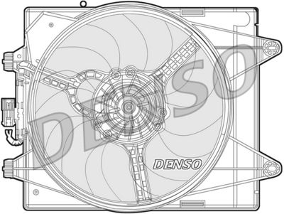Ventilators, Motora dzesēšanas sistēma DENSO DER13004