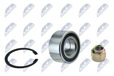 Комплект подшипника ступицы колеса NTY KLP-PE-006