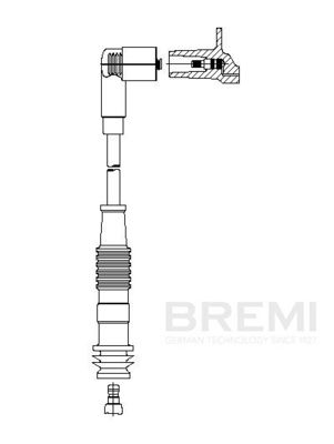 Провод зажигания BREMI 172/33
