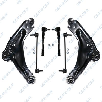 Ремкомплект, поперечный рычаг подвески GSP S990060SK