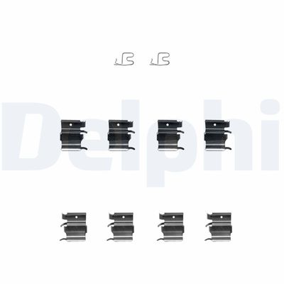 Piederumu komplekts, Disku bremžu uzlikas DELPHI LX0366