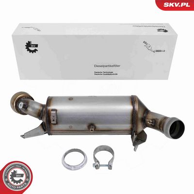 Nosēdumu-/Daļiņu filtrs, Izplūdes gāzu sistēma ESEN SKV 62SKV523