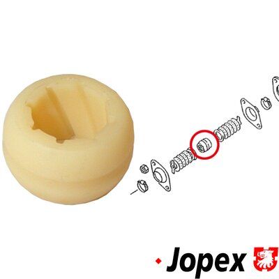 Bukse, Pārnesumkārbas kulises štoks JP GROUP 1131501400