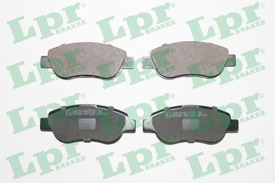 Bremžu uzliku kompl., Disku bremzes LPR 05P1491