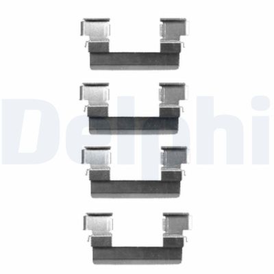 Piederumu komplekts, Disku bremžu uzlikas DELPHI LX0466