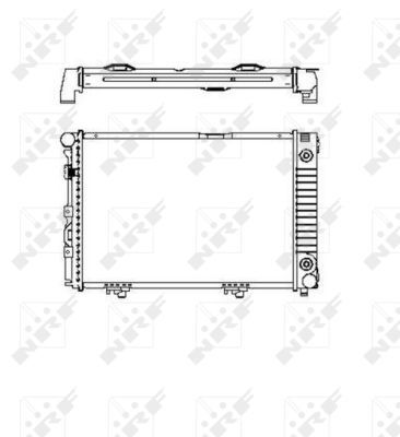 Radiators, Motora dzesēšanas sistēma NRF 516574