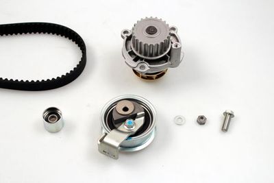 Водяной насос + комплект зубчатого ремня HEPU PK05723