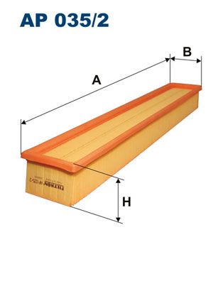 Gaisa filtrs FILTRON AP 035/2