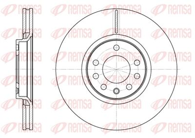Тормозной диск REMSA 6729.10