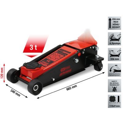 Domkrats KS TOOLS 160.1010