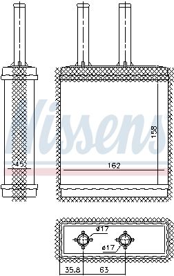 Siltummainis, Salona apsilde NISSENS 77519