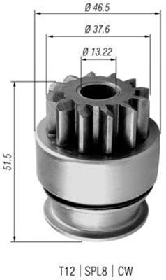 Zobrats, Starteris MAGNETI MARELLI 940113020355