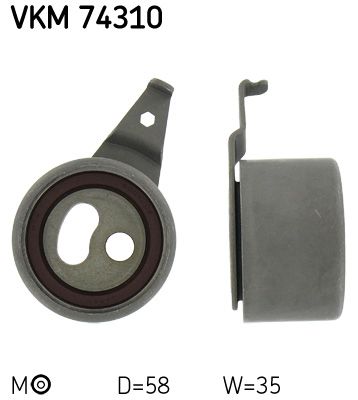 Натяжной ролик, ремень ГРМ SKF VKM 74310