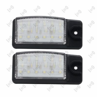 oświetlenie tablicy rej. LED L/P NISSAN ABAKUS L35-210-0007LED