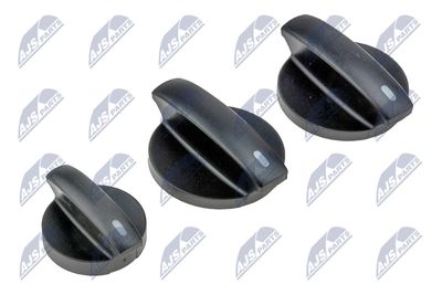 Vadības elementi, Apsilde/Ventilācija NTY EZC-VW-246
