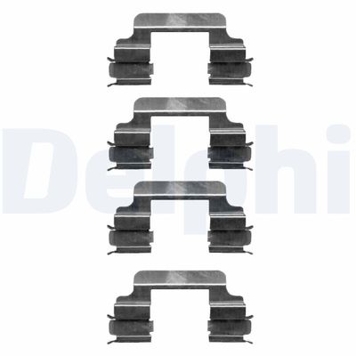 Piederumu komplekts, Disku bremžu uzlikas DELPHI LX0363