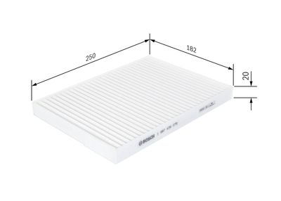 Фильтр, воздух во внутренном пространстве BOSCH 1 987 435 075