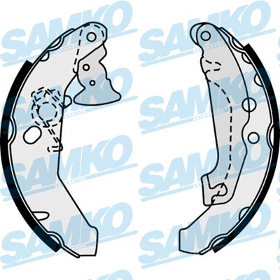 Bremžu loku komplekts SAMKO 87560