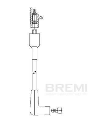 Провод зажигания BREMI 887/63