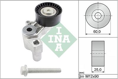 Siksnas spriegotājs, Ķīļsiksna Schaeffler INA 534 0100 20