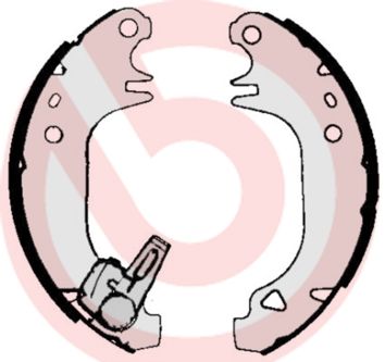 Bremžu loku komplekts BREMBO S 68 536