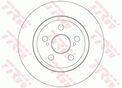 Bremžu diski TRW DF6331