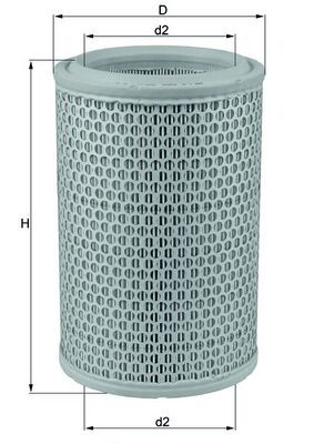 Воздушный фильтр MAHLE LX 660