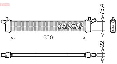 Radiators, Motora dzesēšanas sistēma DENSO DRM50136