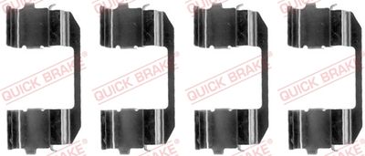 Комплектующие, колодки дискового тормоза QUICK BRAKE 109-1135
